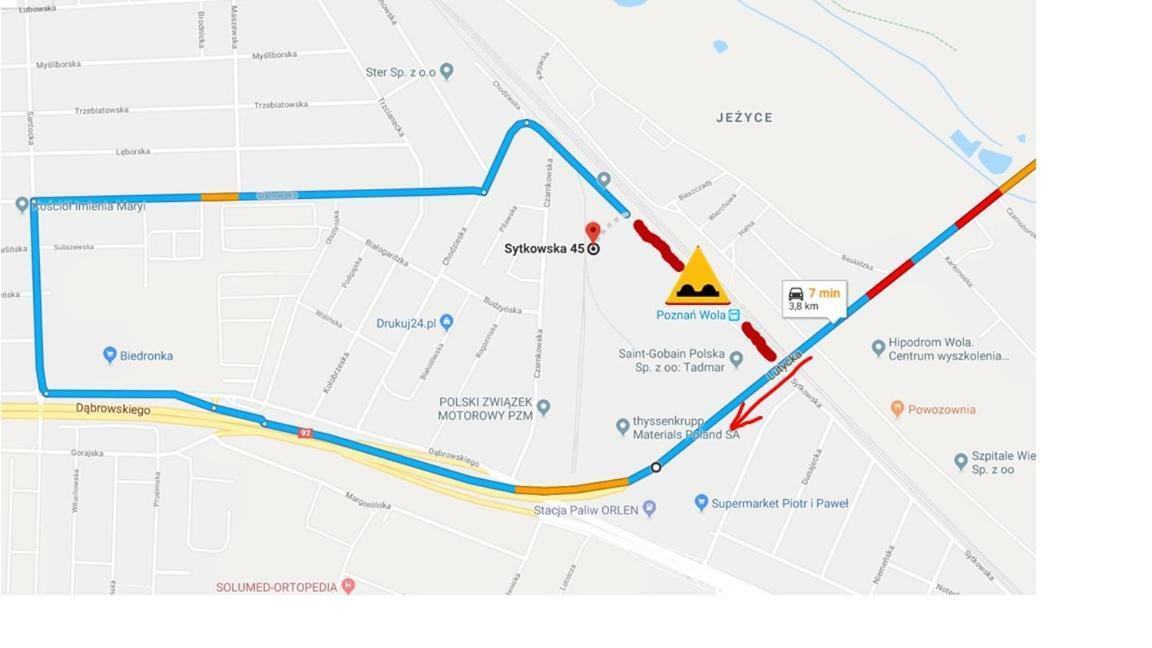 PRIMEX tani nocleg Poznań Kültér fotó